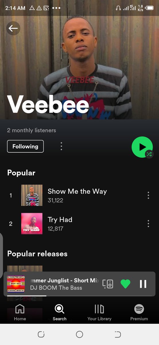 Veebee565731891's tweet image. Show me the way has bee Rerelease on all digital plateforms worldwide open.spotify.com/artist/1yq8BEE… #SportifyRt #rittbot  @LIL_JAY_4PF @tonydufficy @MillerTiph @ClevelandHeston @ClaudioLeal9773 @Follow4Retweets @LosianoX @Dariclane @DJBOOMTheBass @hellodose @RealDealCT_ @DONJAZZY