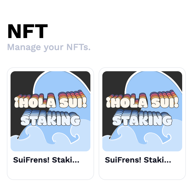 Hola_Sui's tweet photo. 6️⃣Staking transforms your Capy NFT into an untradable Ticket. Unstake to return your Capy from staking
7️⃣Unstake your Capy without any lockups whenever you need it! https://t.co/2jp2fzOp7o