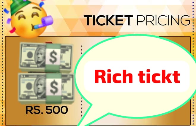 MrsAli7860's tweet photo. 🥳🥳 good news rich ticket app download kry or ameeer ho jyn🥳🥳🥳 https://t.co/oGl3n9aKZE