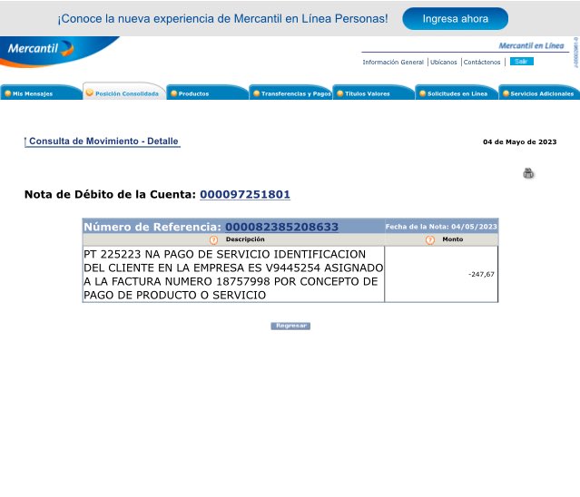 bmluce's tweet image. @MercantilBanco #DefensorDelCliente @InterCliente @TuMundoInter #intercliente #mercantil requiero apoyo por cobro duplicado a través de la página web de Inter para pago con tarjeta de débito Mercantil, #interestafa y sus cosas inexplicables cotidianas @Conatel @AttCiudaconatel