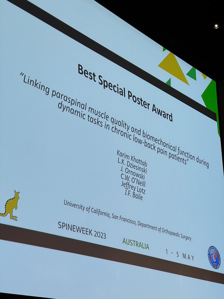Jeannie Bailey, PhD (@spinesinspace) on Twitter photo And as completely no surprise at all… <a href="/karimkhattab__/">Karim Khattab</a> won best special poster talk for <a href="/ISSLS_Society/">ISSLS</a> <a href="/SpineWeek2023/">SpineWeek 2023</a> congrats karim!!! And as completely no surprise at all… <a href="/karimkhattab__/">Karim Khattab</a> won best special poster talk for <a href="/ISSLS_Society/">ISSLS</a> <a href="/SpineWeek2023/">SpineWeek 2023</a> congrats karim!!!