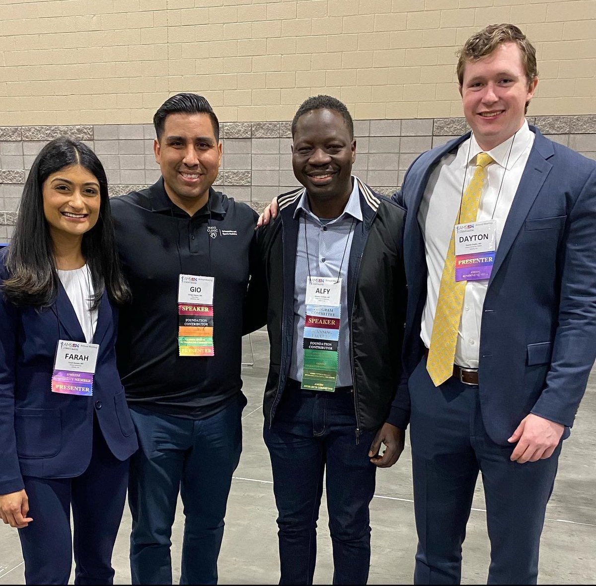GiorgioNegronMD's tweet photo. Attended my 6th #AMSSM conference, and the last one as a trainee! 

Such a wonderful organization to learn from great minds, share new ideas, and catch up with old friends. 

Looking forward to continuing these efforts as an attending!
@TheAMSSM
@amssm_smfc
#sportsmedicine https://t.co/scmVhdJiEj