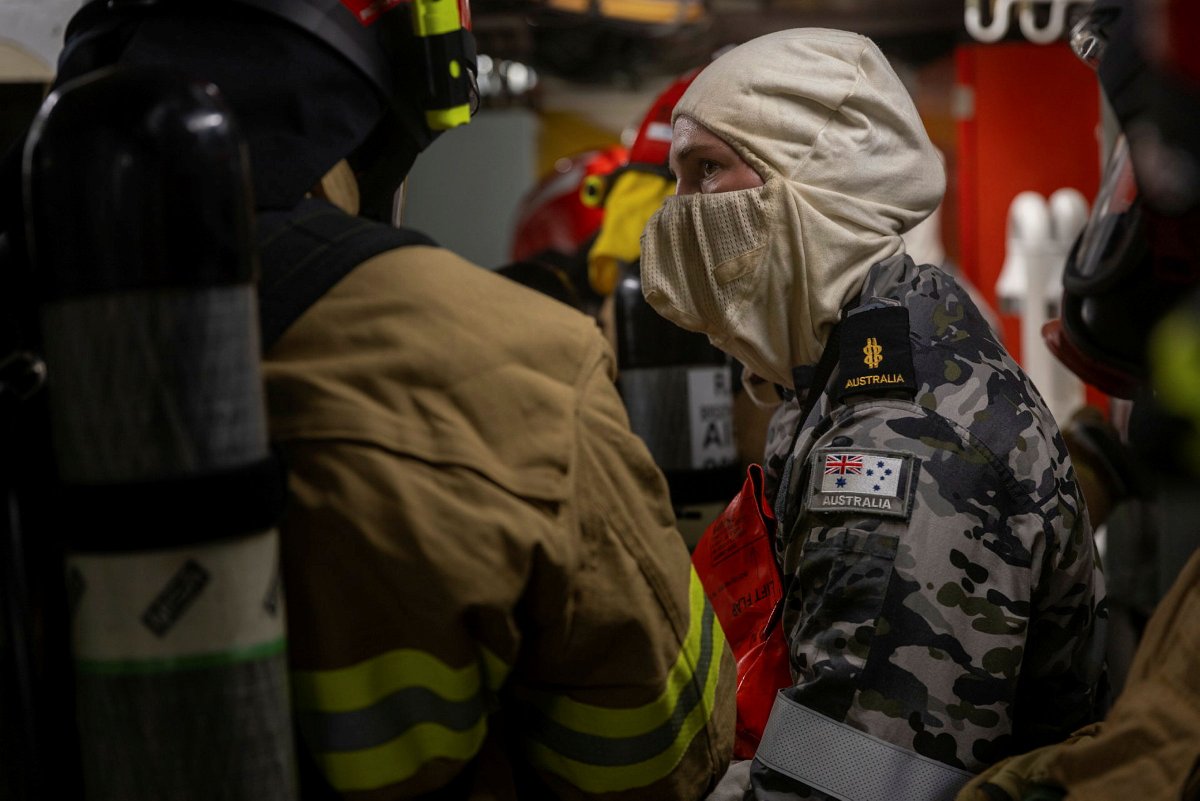 Australian_Navy's tweet photo. #HMASAnzac’s regional presence deployment is in full swing
Check out some of the training and readiness activities the crew conducted in Australia and during their transit to the first overseas port visit in Singapore.
#AusNavy #WorkingNavy #StrongerTogether https://t.co/cipoCrbIu8