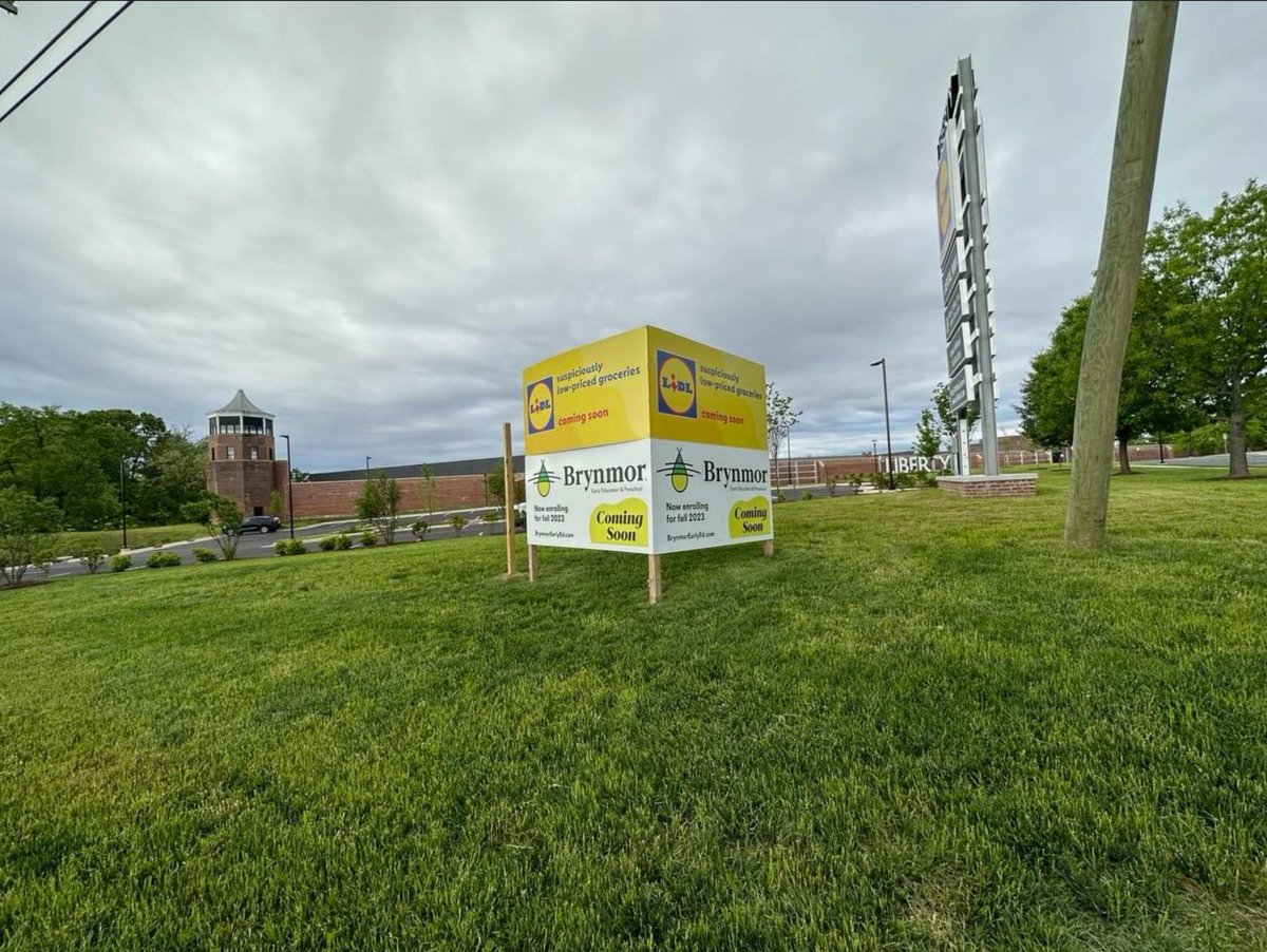 Big day for <a href="/BrynmorEarlyEd/">BrynmorEarlyEd</a>.  Coming soon signs are up and we enrolled our first children.  More later on our historic site that was a maximum security federal penitentiary for 100 years that will become an early childhood education program in just a few short months.  Onward!