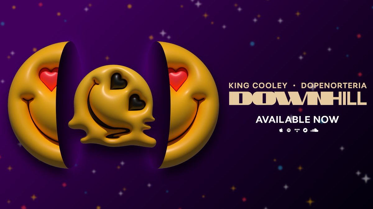 KingCooleyXIII's tweet photo. New Music 🎵🤸🏾‍♀️ 
Our new single "DOWNHILL" is available everywhere now.

Prod. by @DopeNorTeria 
Mastered by @eksdotwav 

https://t.co/7SpwF1roCe https://t.co/rc21H1KWBY
