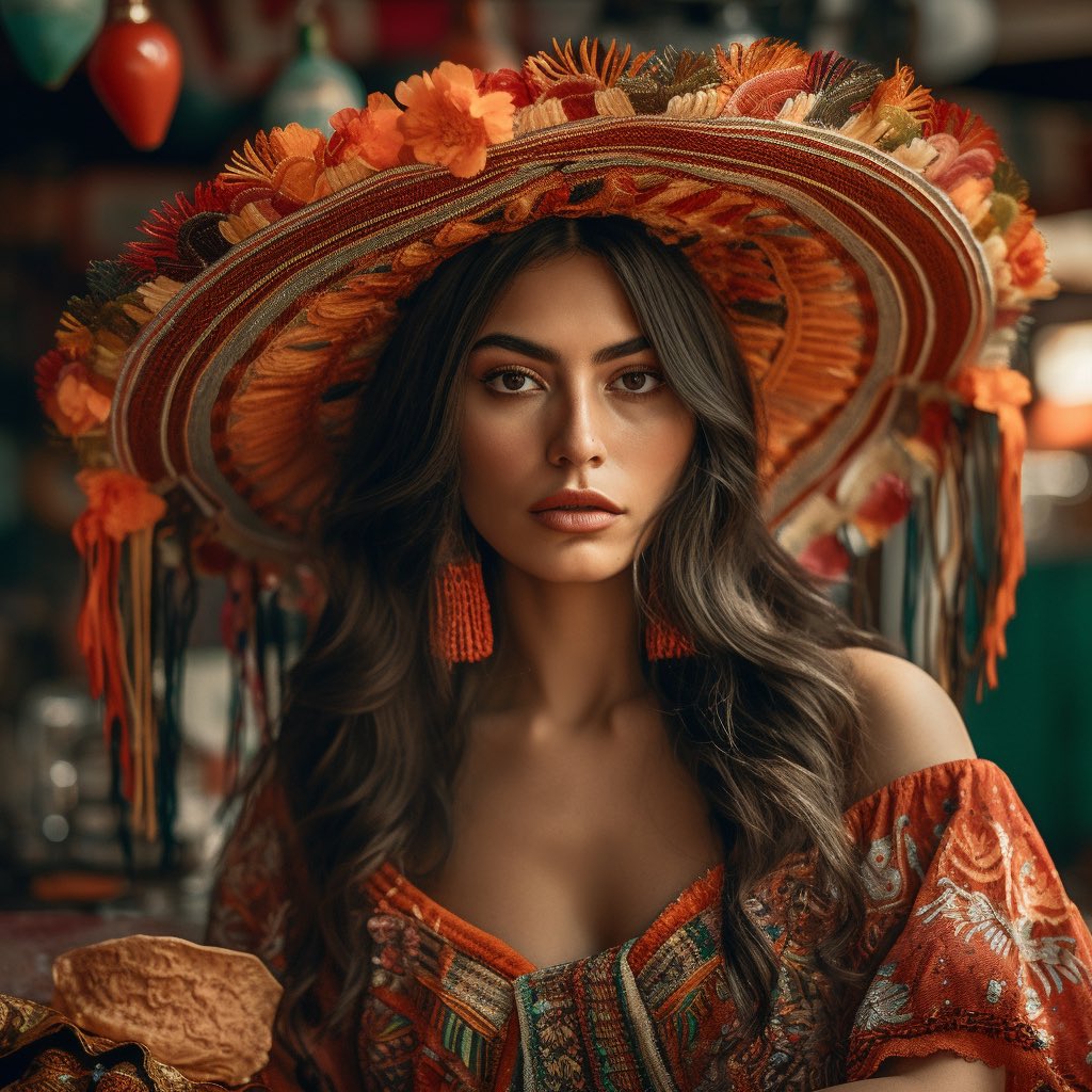 Happy #CincoDeMayo ! 

#ai #AIart #digitalart #midjourney #midjourney51