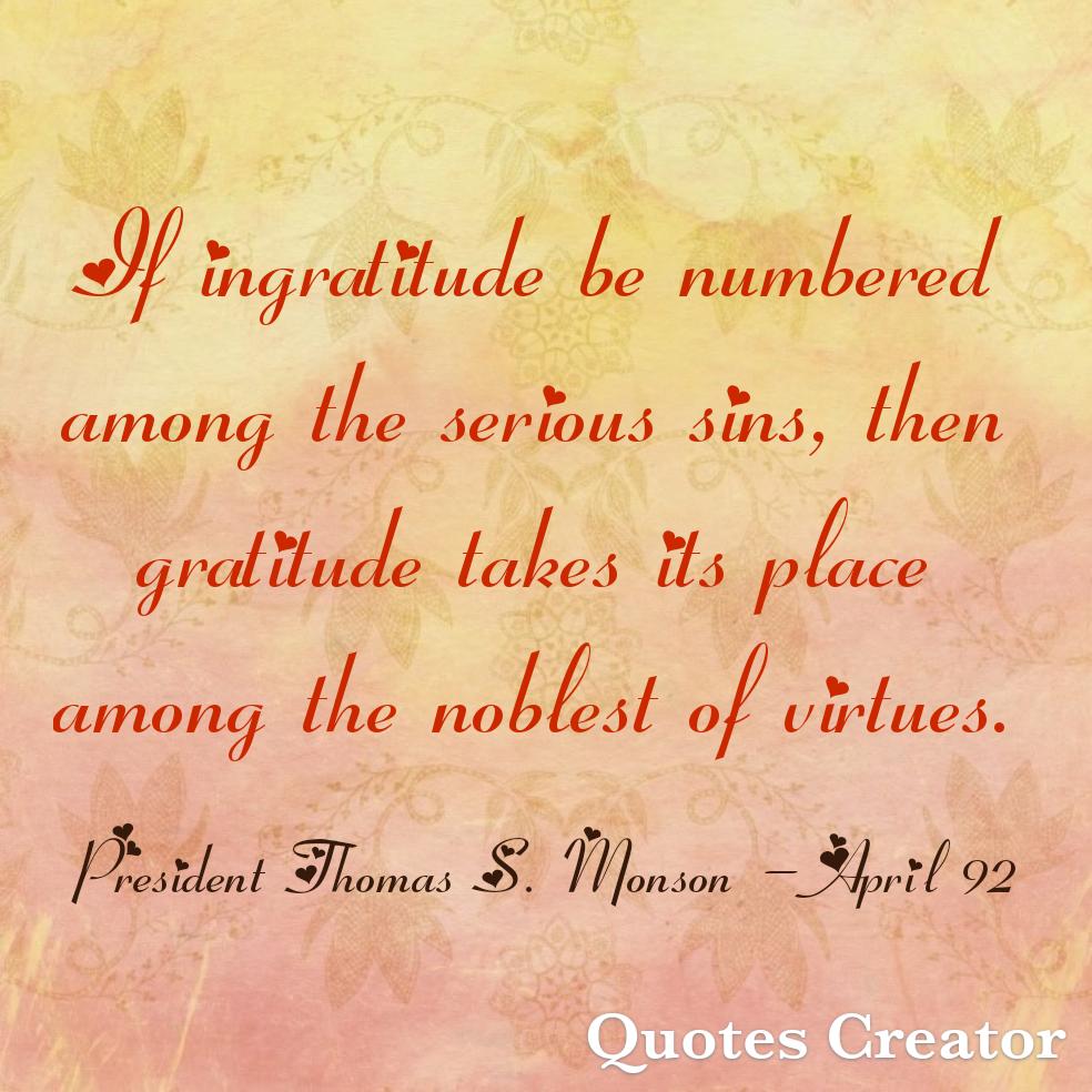 BabyBackSaint's tweet photo. Be grateful. #LatterDaySaint #OnAJourney #TwitterStake #GeneralConference #GenConf #April92 #PresidentMonson #BeGrateful #Gratitude #GiveThanks https://t.co/jw8bK97lsp