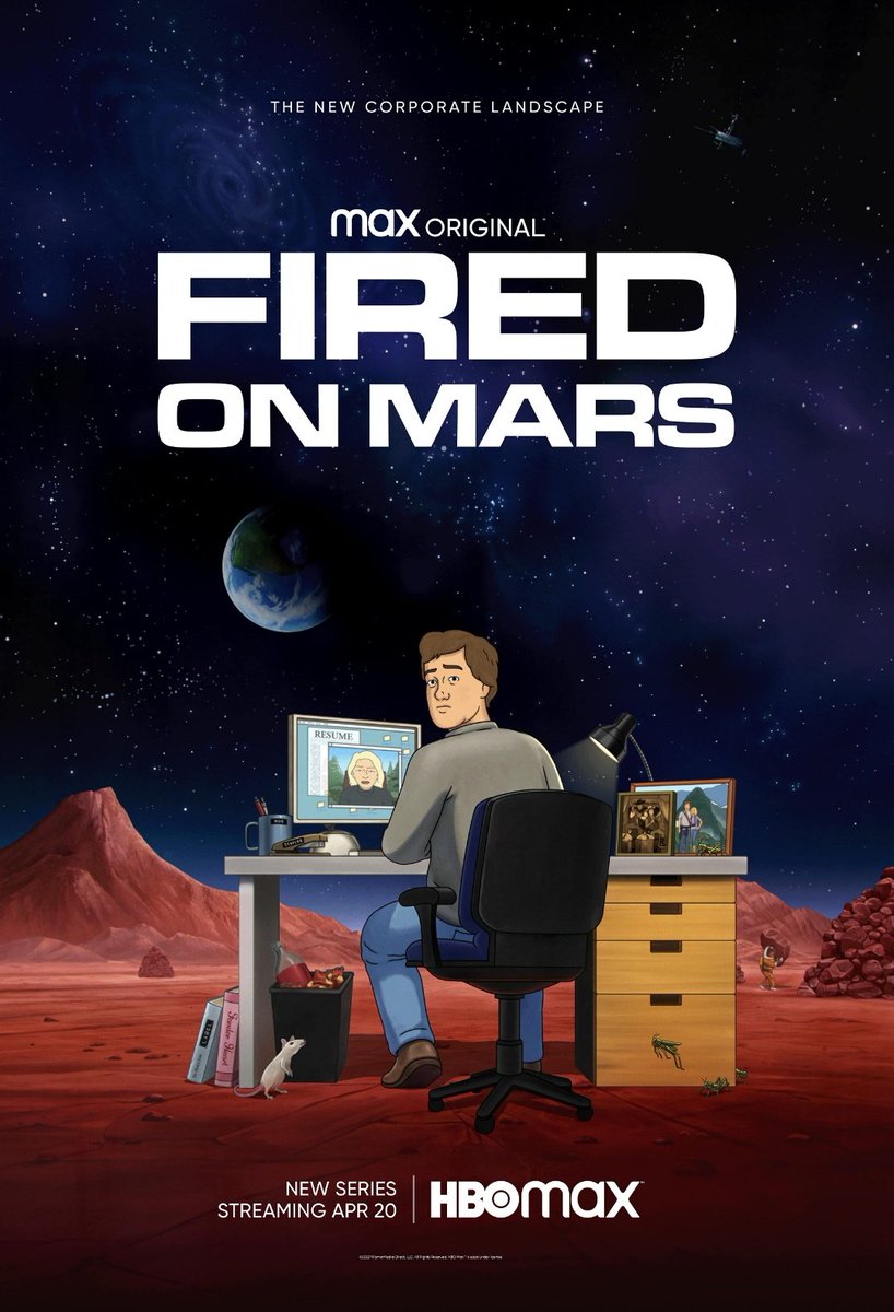 Watching this. HBO Max has done fuck all advertising for it so I randomly learned about it on YouTube.
Interesting premise. Give it a watch. It's on going. #FiredonMars