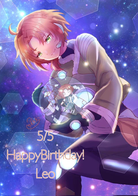 いちきさんのレオ誕コレクション(2020～2023)  毎年ちゃんと描いててえらいね