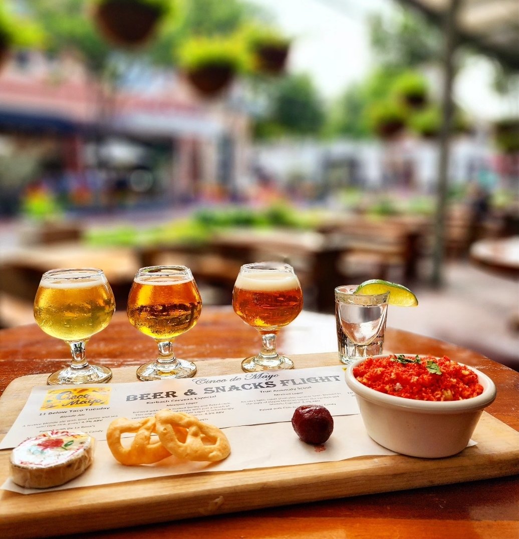 Flying Saucer Sugar Land (@saucersugarland) on Twitter photo Tomorrow is Cinco De Mayo! Head on over to <a href="/saucersugarland/">Flying Saucer Sugar Land</a> as we feature the following:
Tex-Mex Flight! Enjoy 3 Mexican Lagers and a shot of Tequila, paired with Tex-Mex candy & Elote!
<a href="/11belowbrewing/">11 Below Brewing</a> Taco Tuesday
<a href="/karbachbrewing/">Karbach Brewing</a> Cerveza
@trueanomalybrewing Scout & Tomorrow is Cinco De Mayo! Head on over to <a href="/saucersugarland/">Flying Saucer Sugar Land</a> as we feature the following:
Tex-Mex Flight! Enjoy 3 Mexican Lagers and a shot of Tequila, paired with Tex-Mex candy & Elote!
<a href="/11belowbrewing/">11 Below Brewing</a> Taco Tuesday
<a href="/karbachbrewing/">Karbach Brewing</a> Cerveza
@trueanomalybrewing Scout &