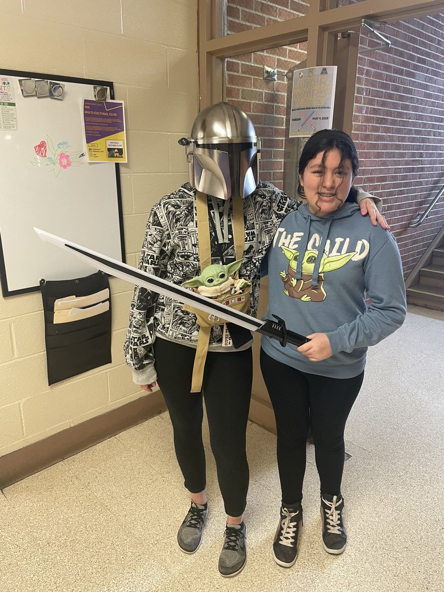 cpfitzpatrick28's tweet photo. The force is strong at Islip Middle School. May the fourth be with you! #IslipRising #May4th https://t.co/JQNqm5LbAv