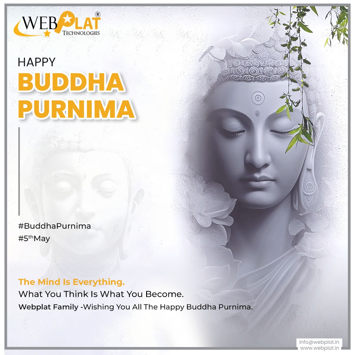 Wishing you a very Happy Buddha Purnima filled with love, joy, and blessings. May you always be surrounded by the positive energy of Buddha's teachings.
.
.
#happy #buddha #purnima #BuddhaPurnima