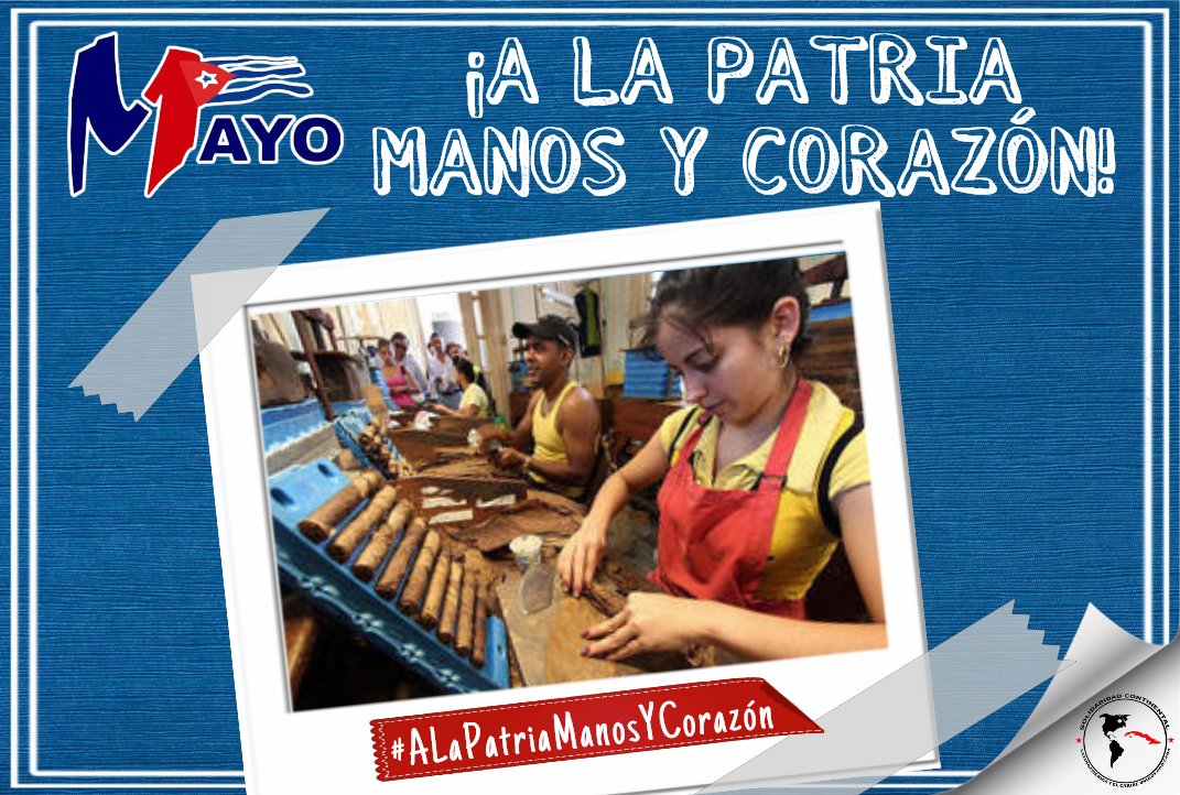 🔴 ¡#Cuba celebra hoy 5⃣  de mayo en todas las plazas 🇨🇺 el Día Internacional del pueblo trabajador!

#ALaPatriaManosYCorazón 

@CDRLaHabana @Socarras1Anabel @FrankCuba2022 @dtreasuresp @AmyHern92417747 @juan_ercia