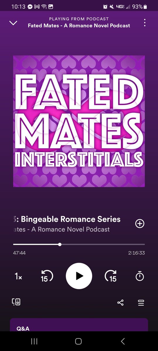 Children's librarian w/ a cautionary tale. I got careless with Bluetooth, this week's episode of @FatedMates, &amp; the large speaker we use for the 0-6 children's program Music and Movement. Minute 47:44 <a href="/JenReadsRomance/">JenReadsRomance</a>. 2 seconds. But it was 2 mother fucking seconds too much.