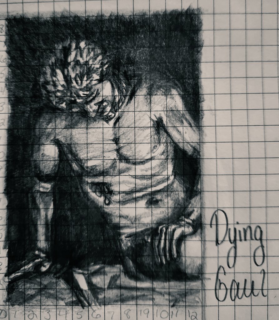 Another mini drawing! This is one of my favorite Roman sculptures, The Dying Gaul. Something hauntingly beautiful about it for me #art #artist #OklahomaArtist #graphite #sketch #graphitesketch #quicksketch #sculpture #sculpturedrawing  #TiconderogaPencils @WeRTiconderoga