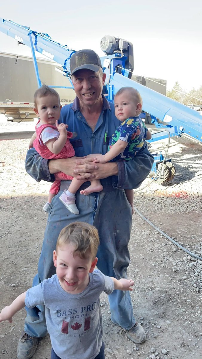 What grandpa time looks like this time of year 🌾 <a href="/VaughnCrone/">Vaughn Crone</a>