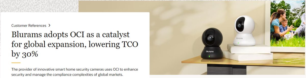 We're excited to partner with <a href="/Oracle/">Oracle</a>🤝to provide #Blurams users with secure infrastructure &amp; data privacy.🔒🛡️ <a href="/OracleCloud/">Oracle Cloud</a> advanced security safeguards our apps &amp; systems from threats giving users.😌😌
Learn more: oracle.com/customers/blur…