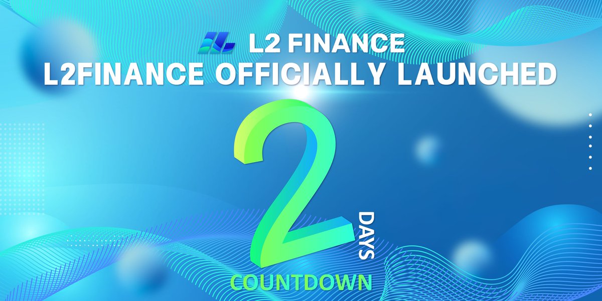 L2FINANCE's tweet photo. 📅There are only 2⃣days left to the official launch of #L2FINANCE!
✨L2FINANCE adopted a global liquidity model, so the transaction fee is low and there is no slippage, which means it can be integrated deeply.
#Arbitrum #Layer2tech #blockchain https://t.co/yEsihzpERO