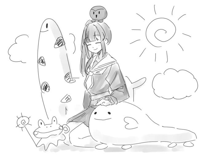 梢センパイと魑魅魍魎