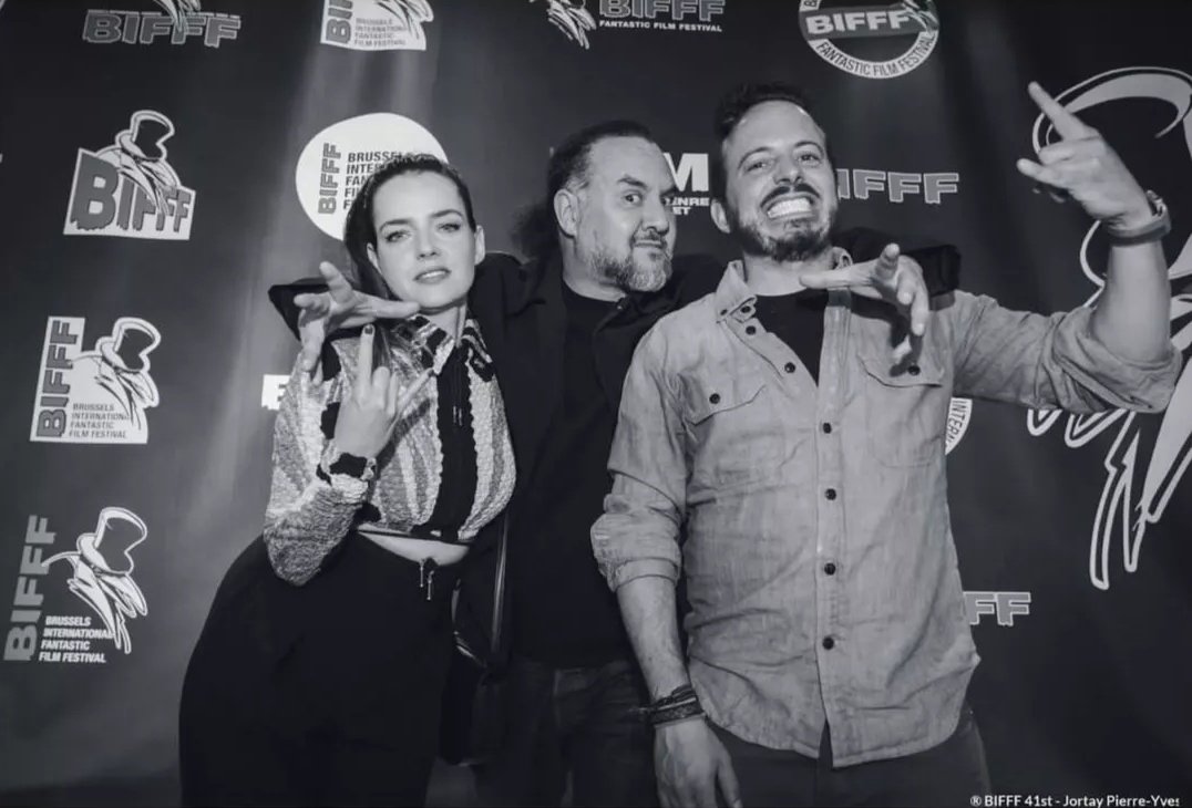 RedElephantF's tweet photo. Además, tuvo el gran honor de ser miembro del jurado de la Competencia Internacional, junto con el director @olh_prod y la actriz @Roxane_Mesquida https://t.co/gca38rxS2I