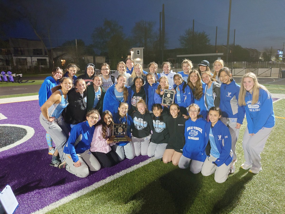 Great night for a meet! Cougars are the CSL North conference champs for the 3rd year running on both varsity and JV levels! Too many great performances to list! <a href="/VHHSAth/">VH Cougars</a>