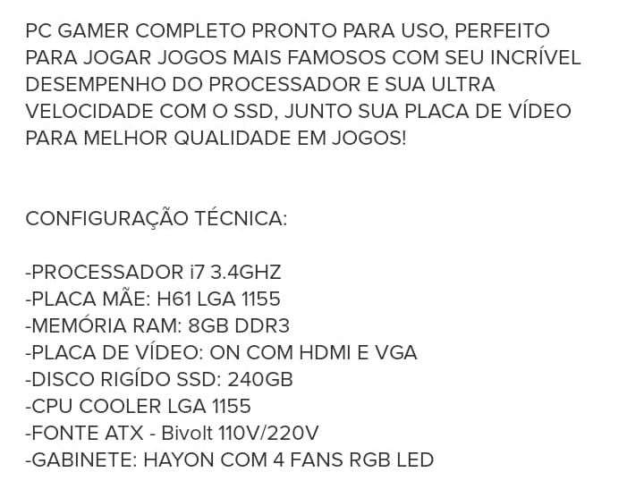 jeffersonbsilv's tweet image. @pcbuildwizard consegue montar um PC até R$ 2k pra jogar FPS estilo CS, Valorant, etc?

Amigo meu caiu no bait do "PC pra jogar, processador core i7 blah blah" e pagou R$ 1.5k. Mandei ele devolver imediatamente. Haha