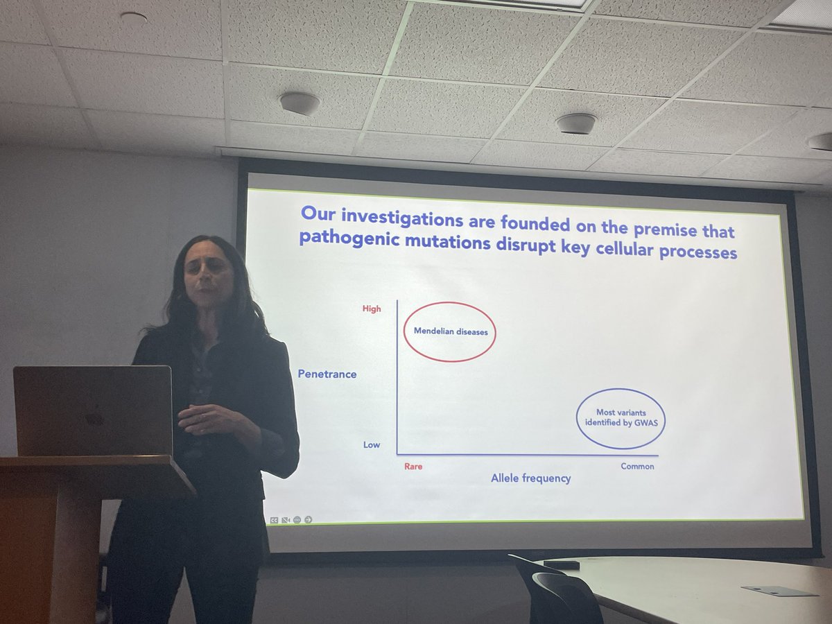 Spectacular talk today by Dr. Anna Greka from Harvard/Broad Institute on the cell biology and therapeutic strategies for renal disease caused by mutations in Muc1. So promising! Stay tuned for her second talk tomorrow at noon for the Molecular Genetics seminar.