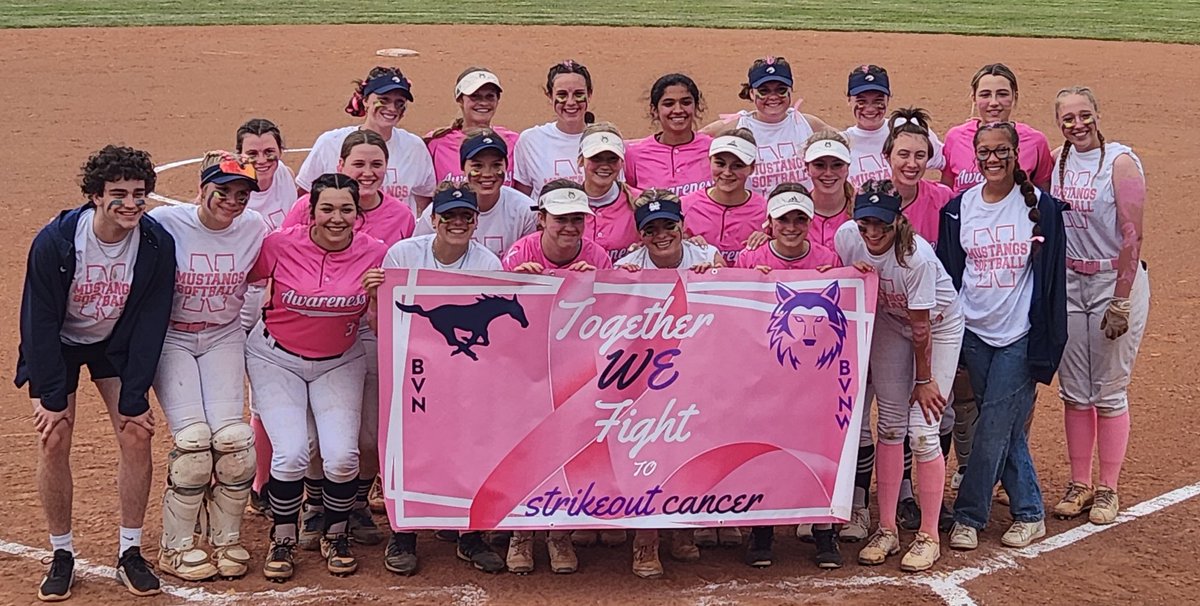BVN_Softball's tweet photo. Thank you to everyone that contributed to the BVN and BVNW Pink Night fundraiser! We raised $1,250 for the American Cancer Society! We competed on the field and we worked together off the field and had a lot of fun!
@SoftballSkies 
@kwhite2222 
@coachstevieraye https://t.co/bO7CJXhSiU