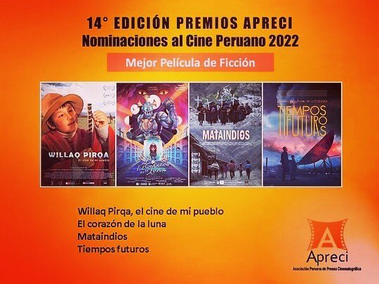 WillaqPirqa's tweet photo. #Apreci ¡Muchas gracias por los reconocimientos a nuestra peli!
MEJOR PELÍCULA FICCIÓN 
MEJOR GUIÓN César Galindo, Augusto Cabada, Gaston Vizcarra Olivares
MEJOR DIRECCIÓN Cesar Galindo
MEJOR ACTOR Victor Manuel Acurio
MEJOR ACTRIZ DE REPARTO Hermelinda Luján https://t.co/80Y5RuTN1e