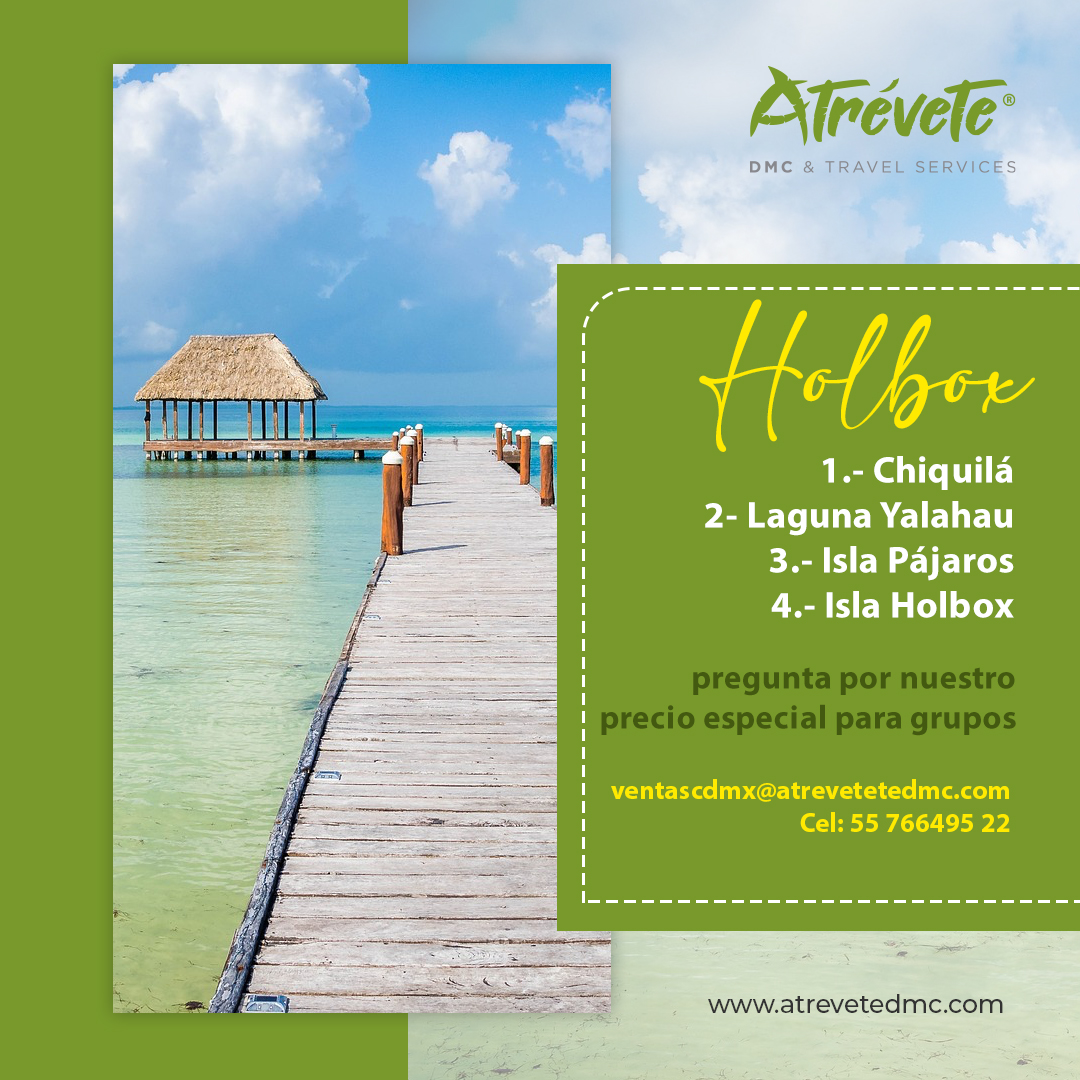 atrevetedmc's tweet photo. 🏖La isla de Holbox es una de las maravillas naturales  donde las aguas del Golfo de México y del mar Caribe se encuentran, esta isla es un pequeño paraíso de sol

👍Pregunta por nuestro precio especial para grupos
📧E-mail: ventascdmx@atrevetetedmc.com
📱Cel: 55 766495 22 https://t.co/OSbKbto8nv