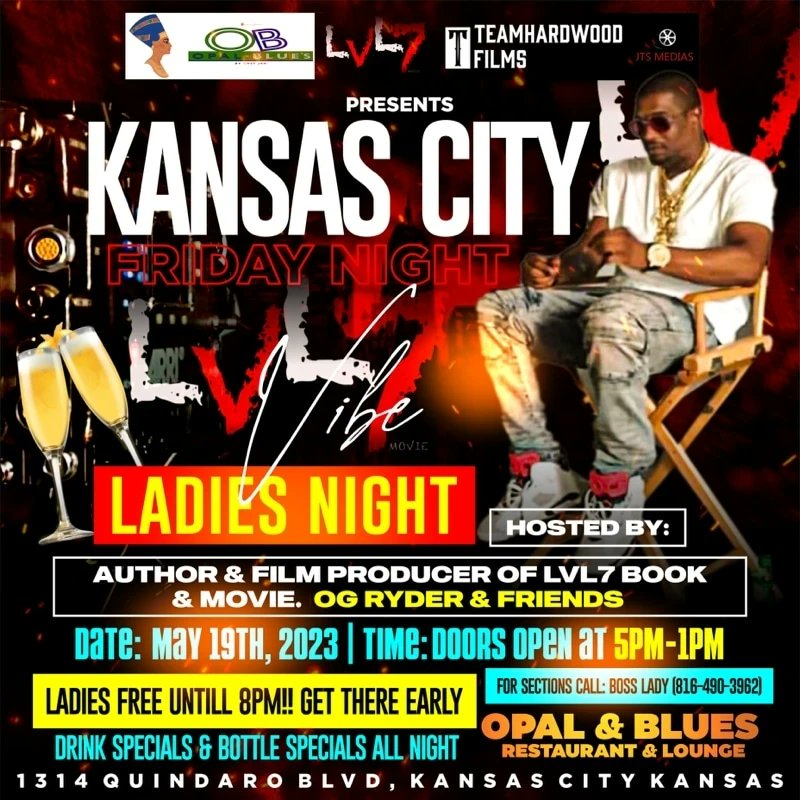 THWpromo's tweet photo. It's going down got some heavy weights in the building May 19 in #kansasCity #kck #kcmo 913 to the 816 #LVL7 THE BOOK 2 the TV series filming live on location don't miss this event dress fly have fun #weHereNow https://t.co/MQVtUA7y8k