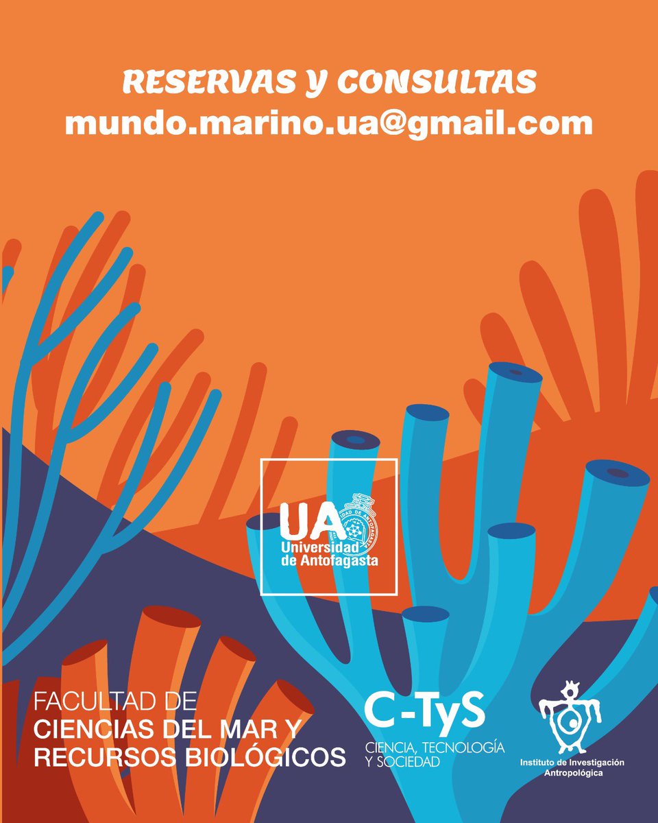 Mariella Rivas (@mar_rivasalv) on Twitter photo Ya falta poco! Inscríbete en nuestro mail y ven a visitarnos 🐟🐠🪼 <a href="/udeantofagasta/">Universidad de Antofagasta</a> <a href="/CTySUA/">C-TyS UA</a> <a href="/sebacrab/">Seba Gallardo</a> Ya falta poco! Inscríbete en nuestro mail y ven a visitarnos 🐟🐠🪼 <a href="/udeantofagasta/">Universidad de Antofagasta</a> <a href="/CTySUA/">C-TyS UA</a> <a href="/sebacrab/">Seba Gallardo</a>