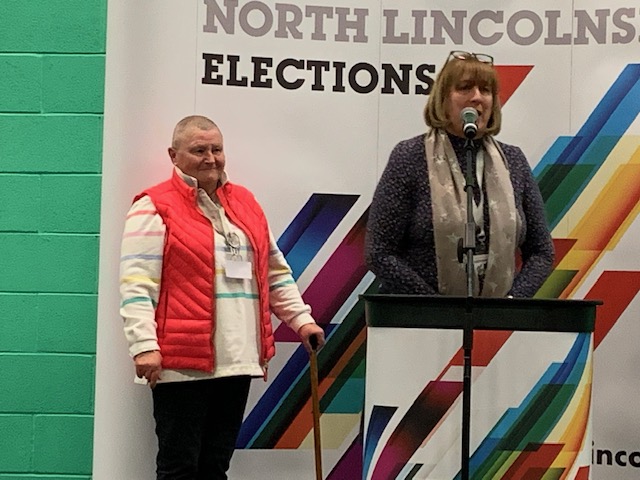 The results for the Broughton and Scawby Ward are in: Carol Ross and Janet Lee have been elected to represent this ward. 

For more information visit our elections page → bit.ly/Broughton-Scaw…
#nlelections #LocalElections2023