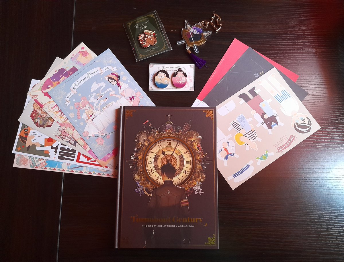 Got my bundle from <a href="/TGAAzine/">TURNABOUT CENTURY ✨</a> 🥺♥️ the team did such a great job, I'm at a loss for words.

Such great quality and amazing works from everybody, I'm so happy I could grab a copy 😭♥️ AAAHHHHH