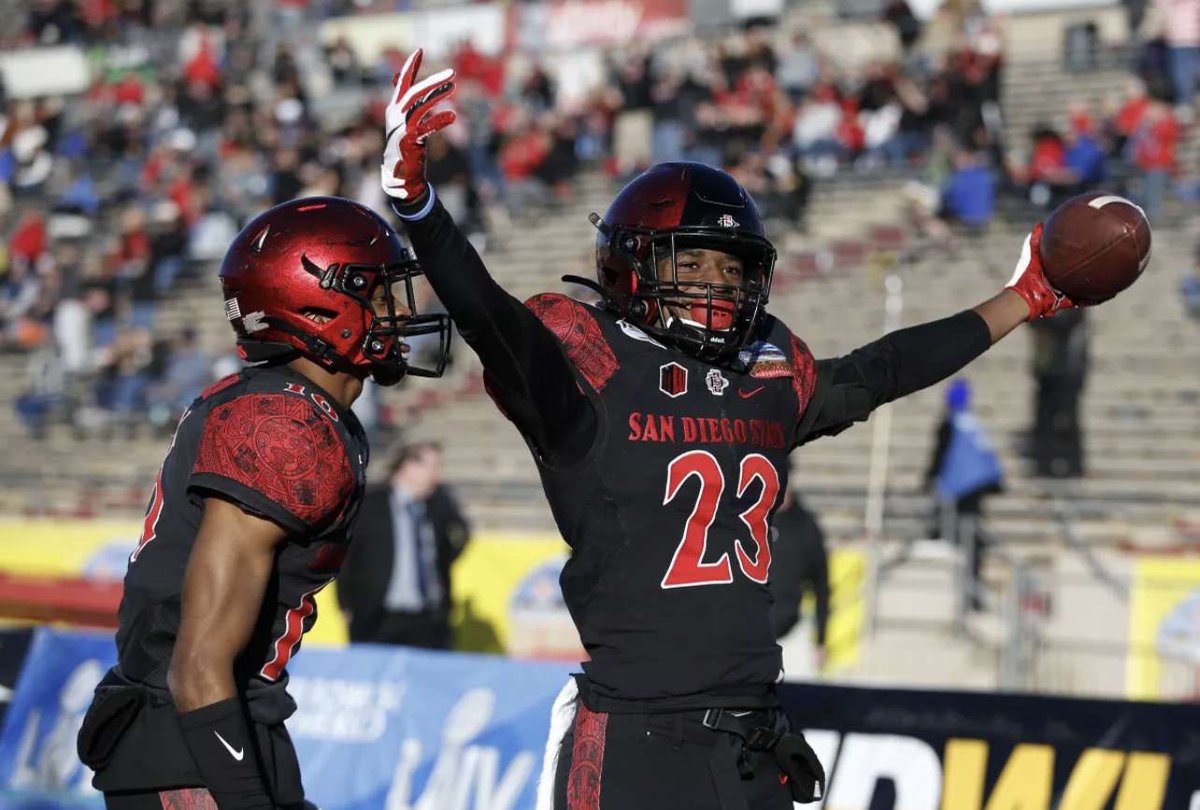 LoyallMouzon's tweet photo. I am extremely blessed to receive another Division 1 offer from San Diego state University @AztecFB @RomeoPellum @CoachSumlerSDSU @CTC4CHANGE @GregBiggins @MohrRecruiting @johnwdavis #GoAztecs https://t.co/eZW9Opf1K4