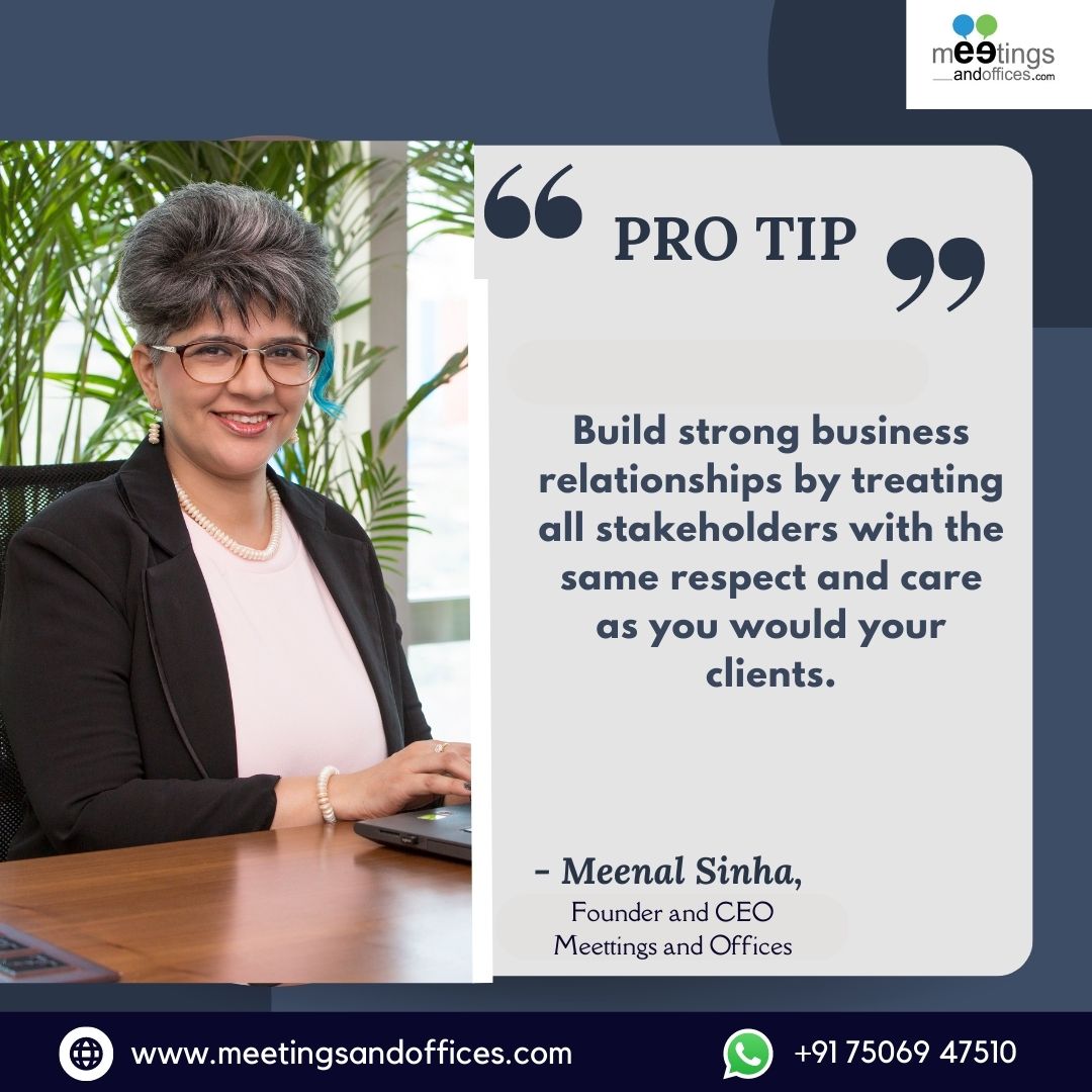 Want to build strong business relationships? Treat all stakeholders with the same respect and care as you would your clients. By doing so, you can establish trust, create a supportive environment, and achieve common goals. #businessrelationships #networking #collaboration