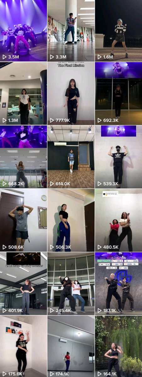 BABYMONGLOBAL's tweet image. [INFO]

#BABYMONSTER '2NE1 Dance Mashup' going viral on TikTok right now especially #ASA's &amp;amp; #CHIQUITA's part!♡

@YGBABYMONSTER_ #베이비몬스터