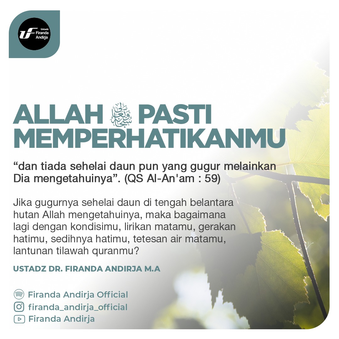 #quotes #quoteoftheday
#ustadzfirandaandirja #firandaandirja #ustadzfiranda