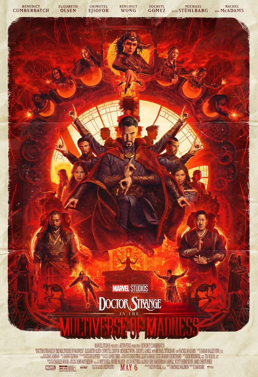 SiPalingMarvel's tweet photo. Tepat hari ini 1 tahun nya film Doctor Strange in the Multiverse of Madness.

favorit kalian di film ini apa? https://t.co/A9gWTJFESI