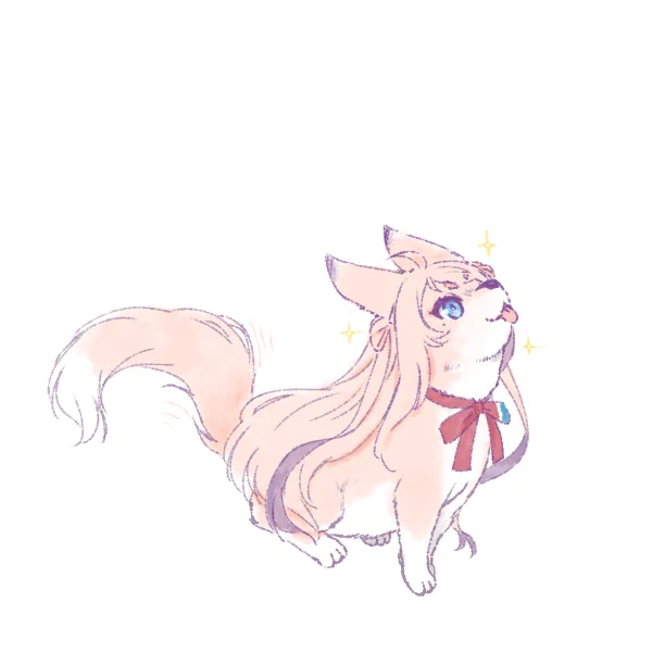 あそんでくれていいのよ! な顔