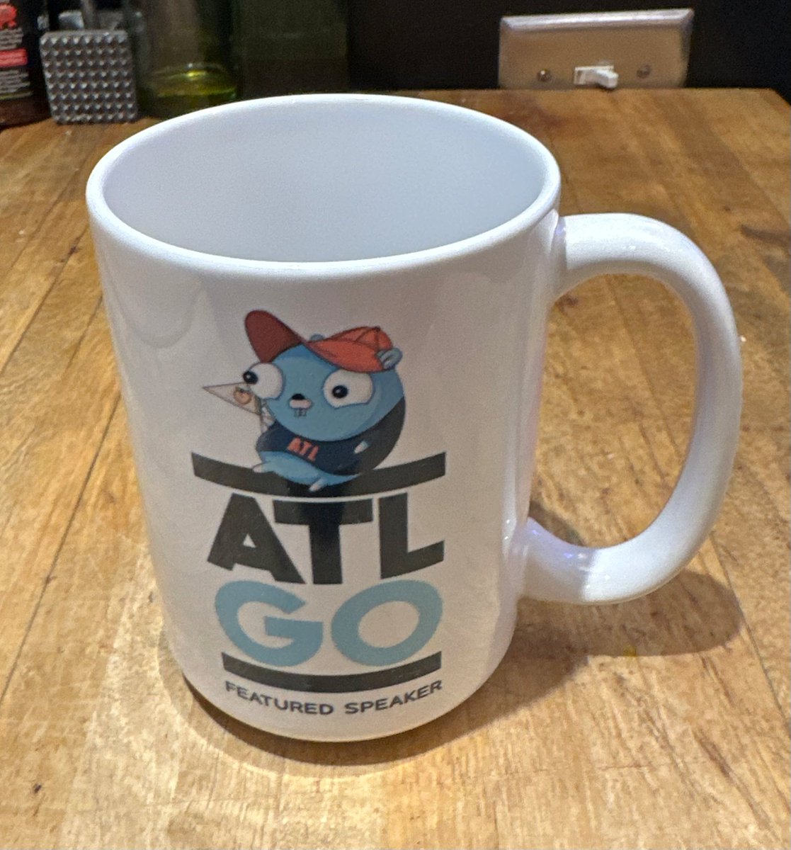 mikeschinkel's tweet photo. Presented "Debugging Go in Kubernetes" at the Atlanta Go meetup this evening.
Slides & Code:
- https://t.co/fIr6U4eITO
Thanks to John Corry for the opportunity and mug, and to @fullstory for the venue.
#atlgo #golang #meetup #debugging #kubernetes #k8s #k3s #k3d #delve #goland https://t.co/kjxEp65x7d