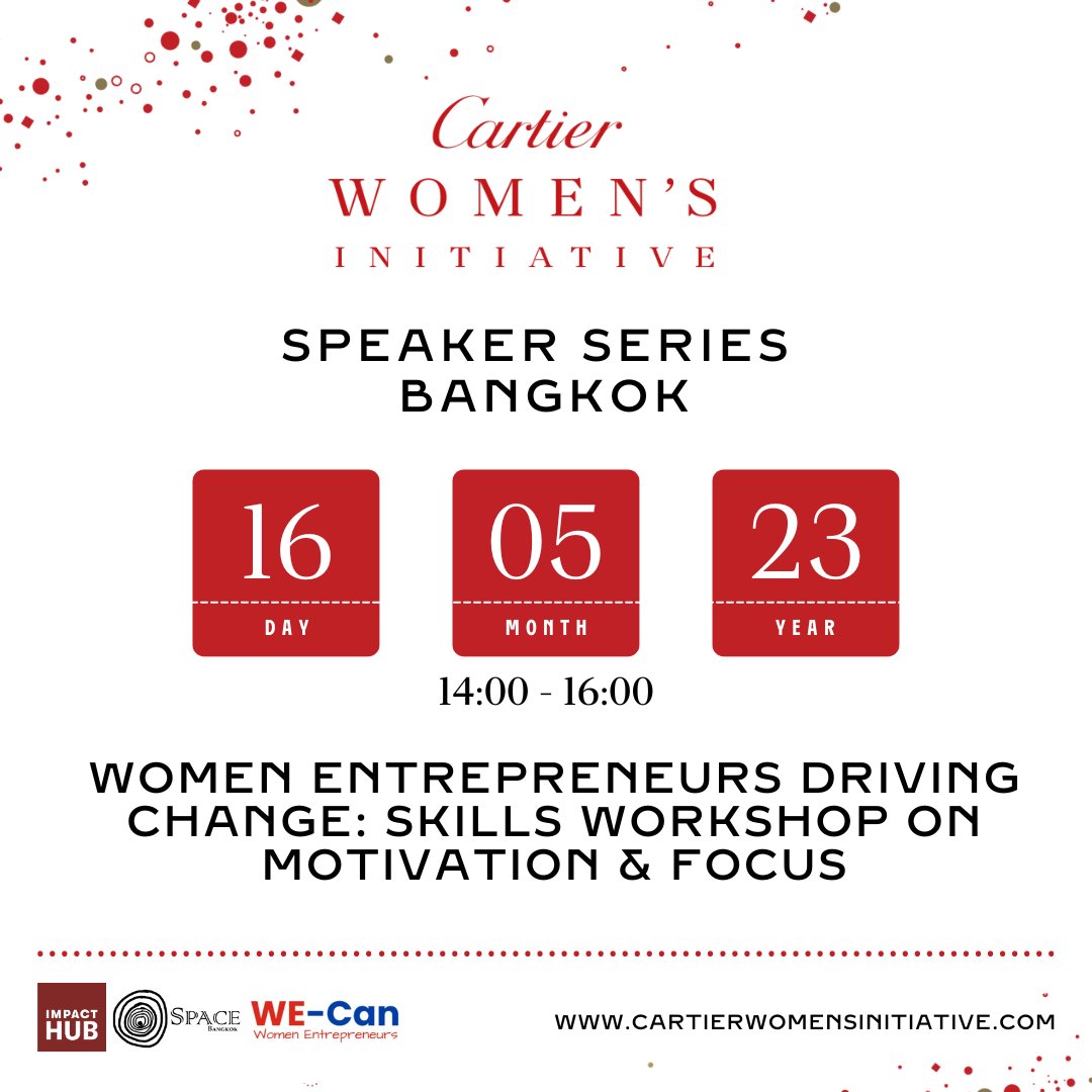 SpaceBKK's tweet photo. Join us on 16 May, 14:00-16:00 at Chim Chim, Siam@Siam Design Hotel Bangkok. Interact and learn from guest speakers about their experiences, skills workshops on maintaining motivation and focus and overcoming procrastination. #CWI24 https://t.co/q7zwRr9Ez8