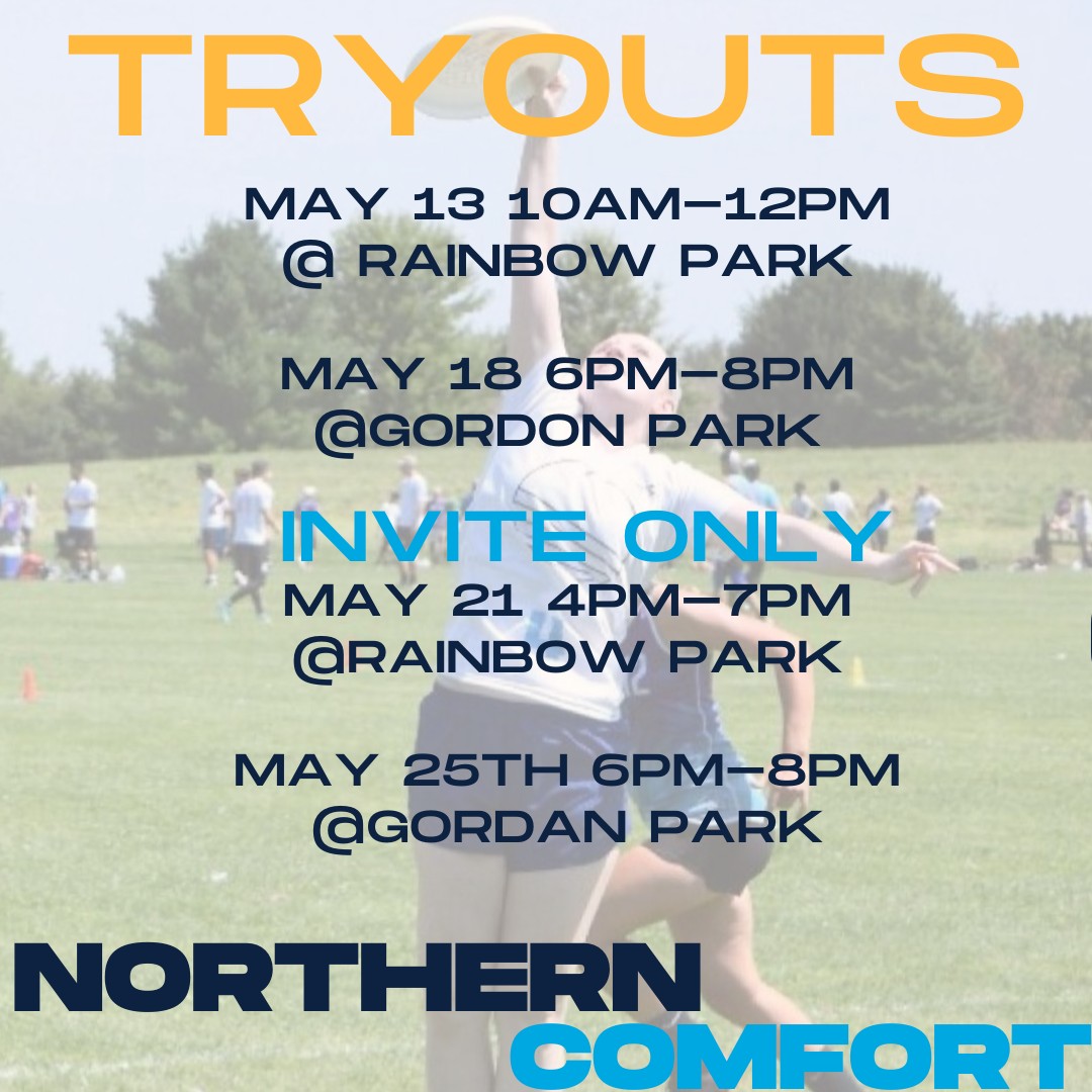 NoCoUltimate's tweet photo. Tryouts are almost here and we're excited to see everyone at our open tryouts. Make sure you fill out our interest form and stop on by to see what we're all about.

https://t.co/AJgdw4yglF https://t.co/oPnkVb2JaZ