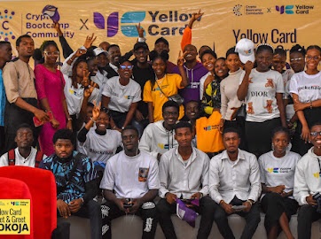 RobinFortune5's tweet photo. Learning and moderating was made easy at the meet n greet hosted by @blockchainkogi and @yellowcard_app .
Educators like @Youngwind052 and others enlightened us on how blockchain can affect our society .
#BlockchainKOGI #Lokoja #KogiState #FUL #Nigeria #Africa https://t.co/b2UjVXP1Eu