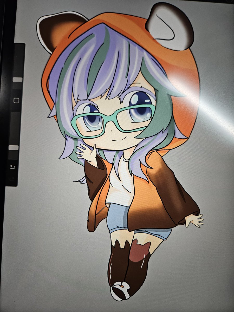 GeekyMeDesigns's tweet image. Progress pictures just cuz lol 
#art #DigitalArtist #colorpractice #RedPanda #geekymedesigns #emotes #profilepictures 

geekymedesigns.com