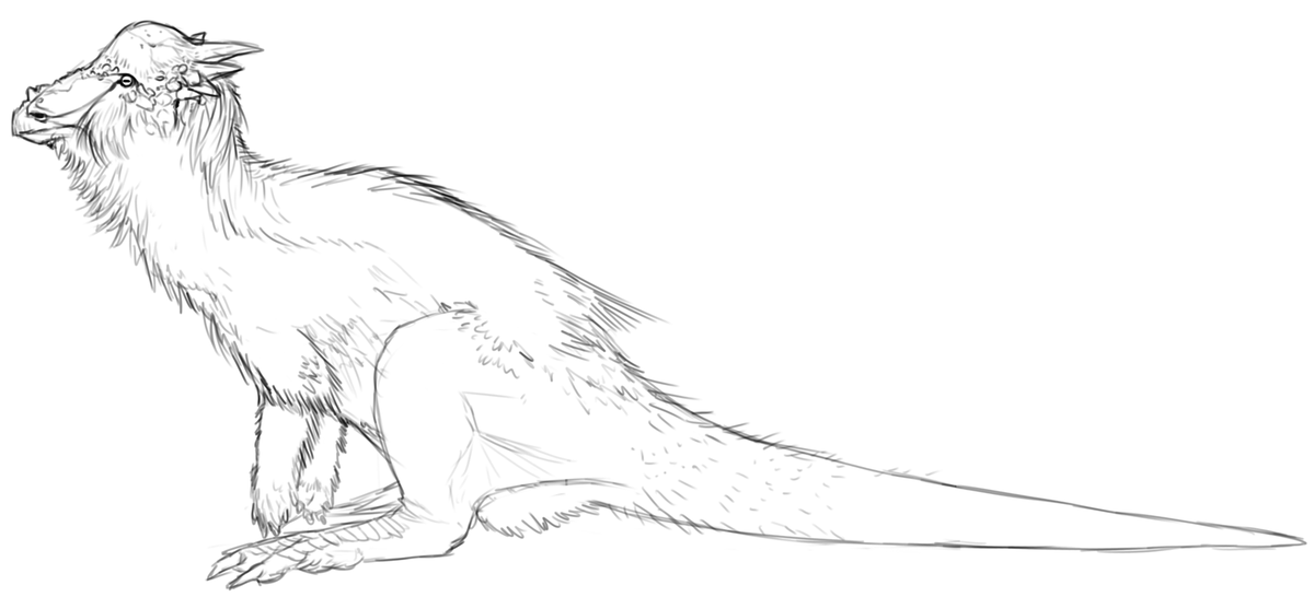 Coolio_Art's tweet photo. until proven otherwise I will continue to think of pachycephalosaurs as bird goats 
#paleoart #dinosaur https://t.co/fM3OIaiN2t
