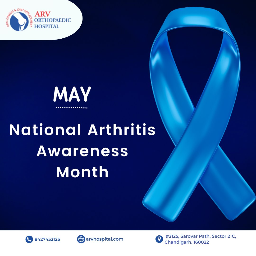 ArvHospital's tweet photo. May is National #ArthritisAwarenessMonth, a time to raise awareness about this common condition that affects millions of people every year. At @ArvHospital, we're committed to helping our patients manage arthritis and other joint conditions.

#arvhospital #arthritis #orthopedics https://t.co/4aexQH9gWP