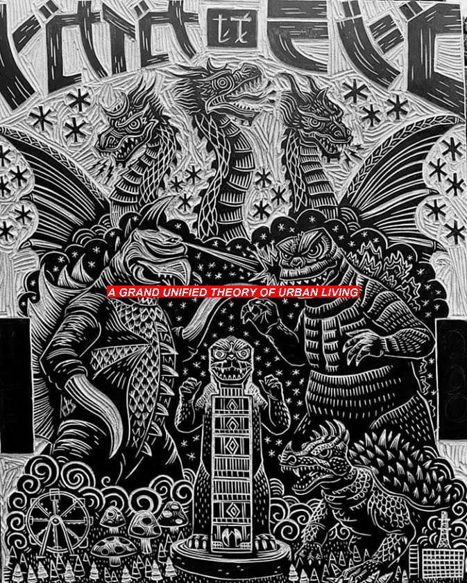 enkiv2's tweet photo. A GRAND UNIFIED THEORY OF URBAN LIVING #BarbaraHolzer #JennyKreuger https://t.co/RjsafHhfWP