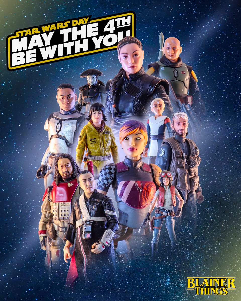 Celebrating #StarWars Day AND #AAPIHeritageMonth today. #Maythe4bewithyou