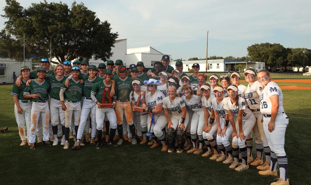 Let’s Go Wildcats!!

Softball and Baseball both showing up today for the district championship!!!

Softball: 17-2 Win
Baseball: 17-10 Win

#WeAreMcKeel